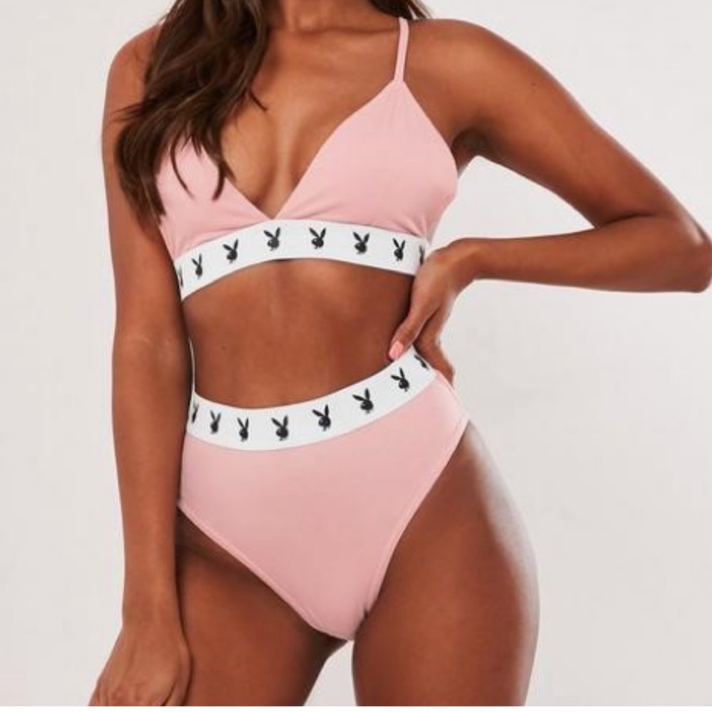 Playboy x Missguided Triangle Bra. Sold to Platos✨